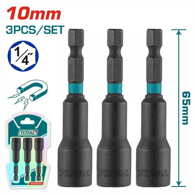 Tornavida Torx UçTotal Tornavida Ucu Altıgen (3Ad/Pk)
