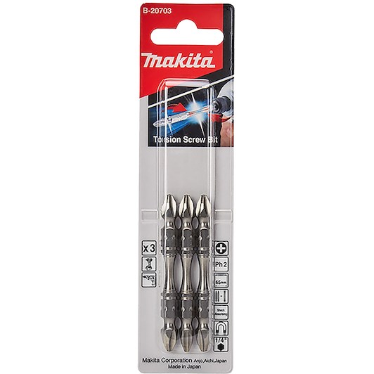 Tornavida Yıldız UçMakita Uç Yıldız 65mm (3Ad/Pk)