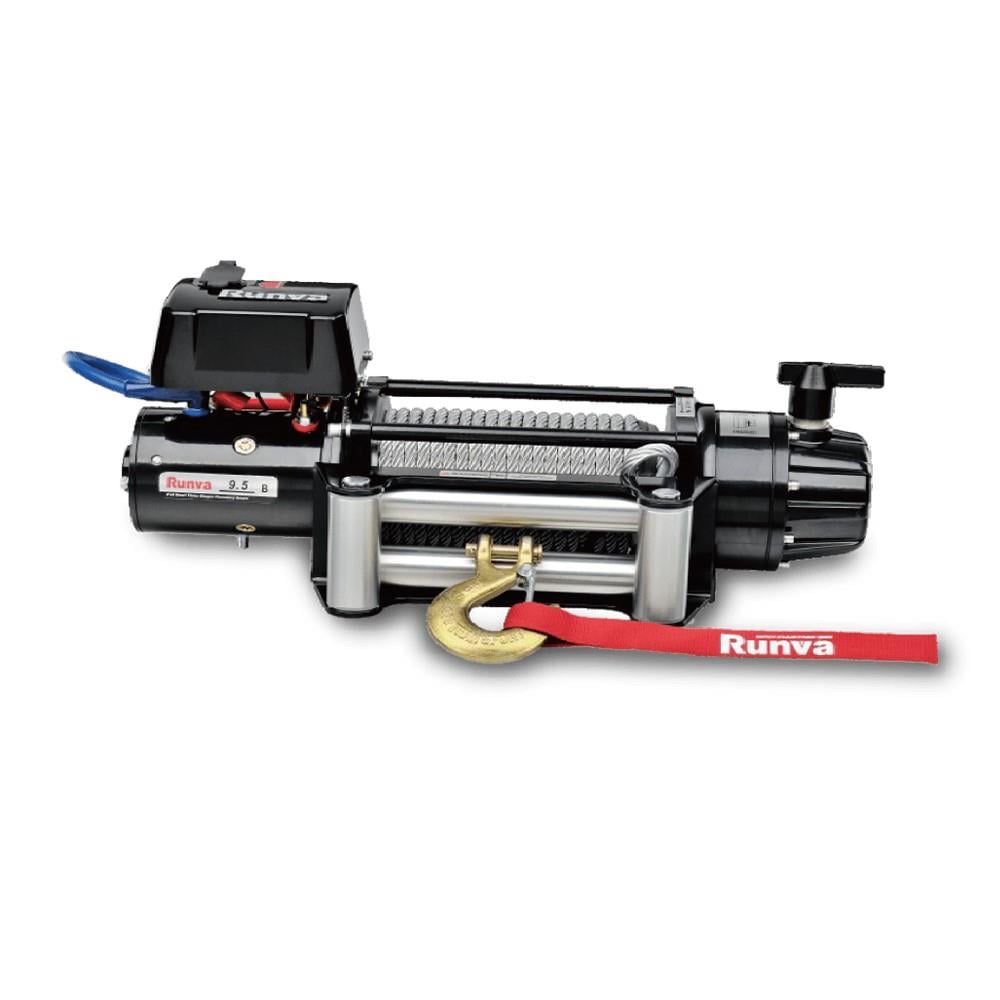 Vinç ve KaldıraçlarVinç Elektrikli 12V Gri Sentetik Halat Ve Kancalı 9500LB/4309KG