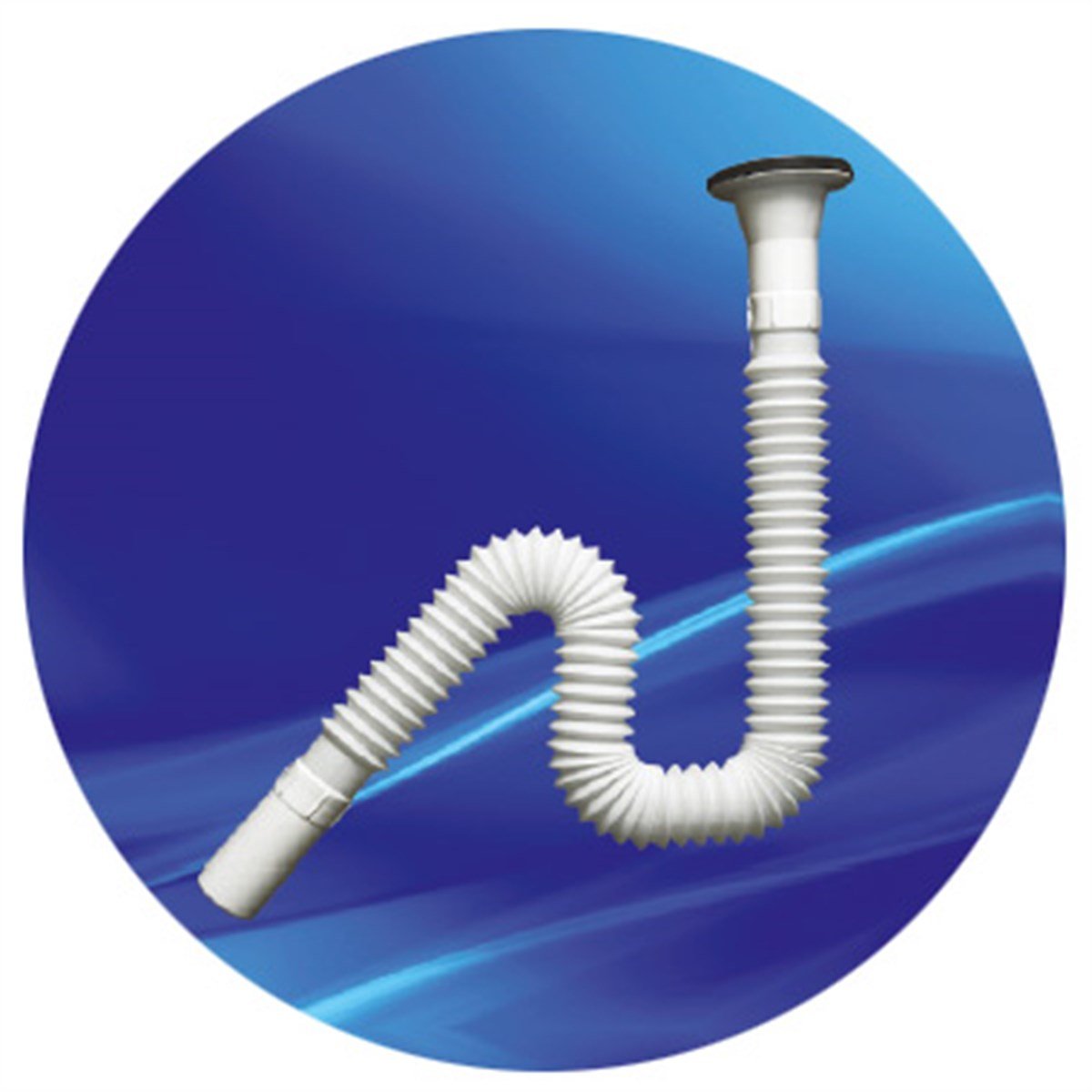 VitrifiyeÖzbest Lavabo Sifonu Körüklü