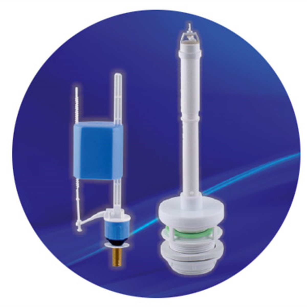 VitrifiyeÖzbest Rezervuar İç Takım Üstten Çekme
