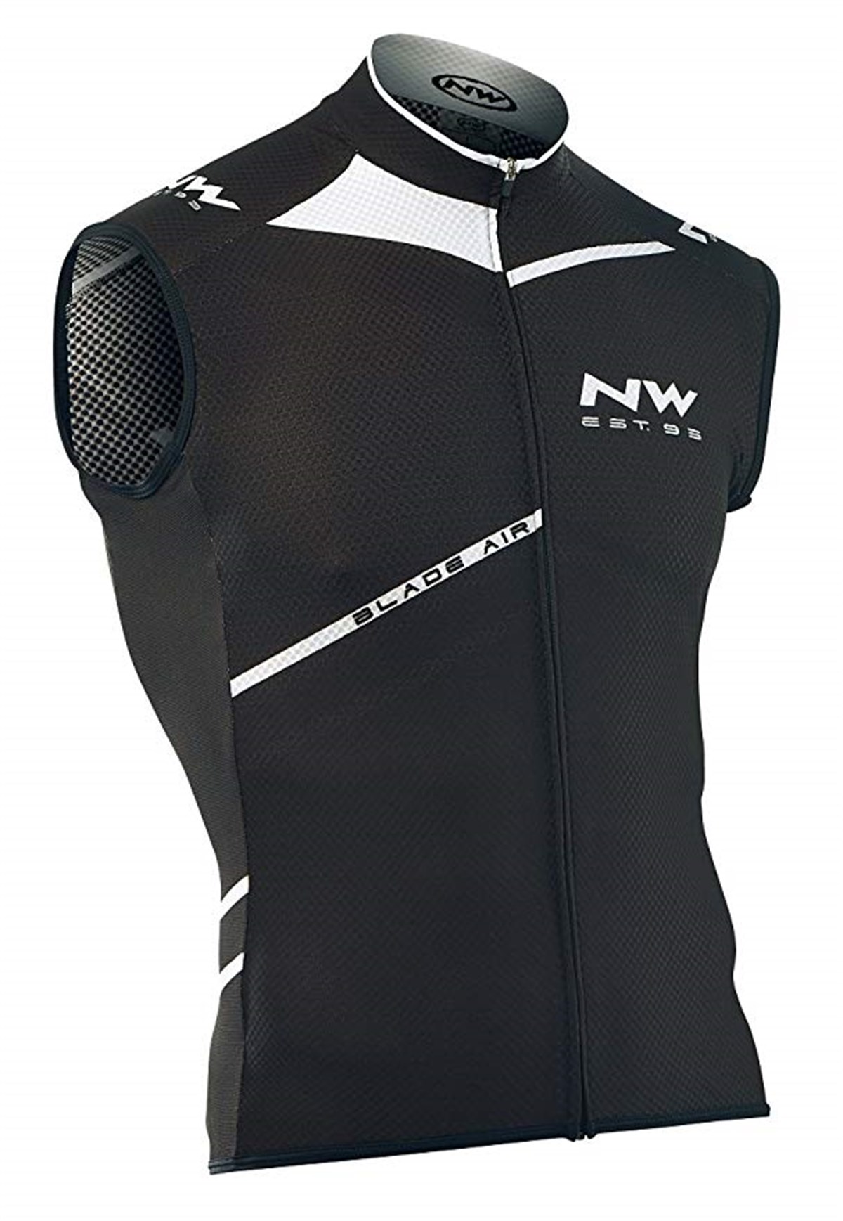 X FORMA KISA KOL  BLADE AIR FUL ZIP SIY/BYZ S