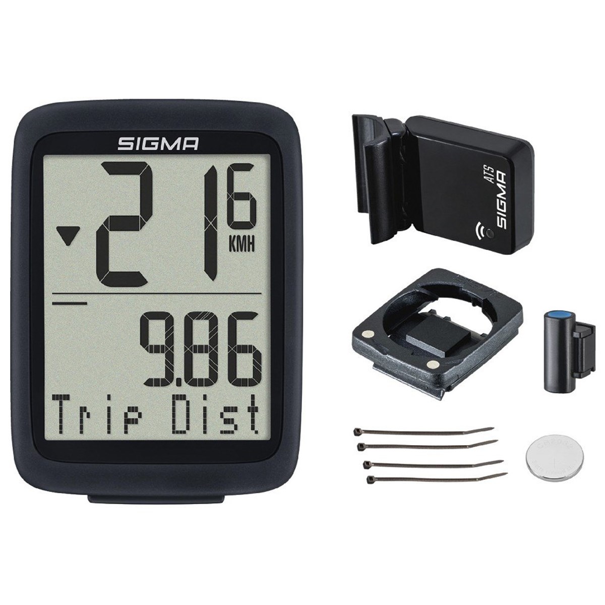 Yol BilgisayarıSigma Bisiklet Yol Bilgisayarı Bc 8.0 WL ATS Kablosuz