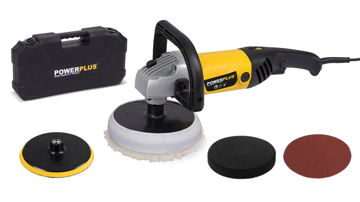 Zımpara ve PolişlerPowerplus Zımpara Poliş 180MM 1200W