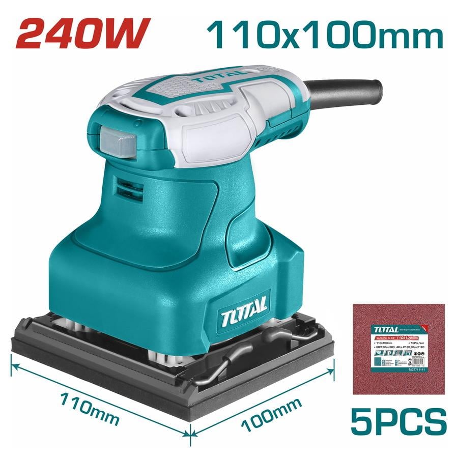 Zımpara ve PolişlerTotal Zimpara Makinasi 110MMx100MM 14000 Rpm 240W
