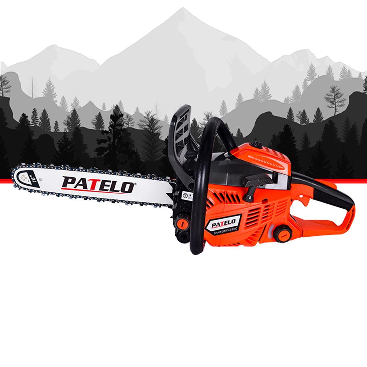 Ağaç MotoruPatelo Ağaç Motoru Benzin 39.6CC 2.3HP/1.7KW 40CM