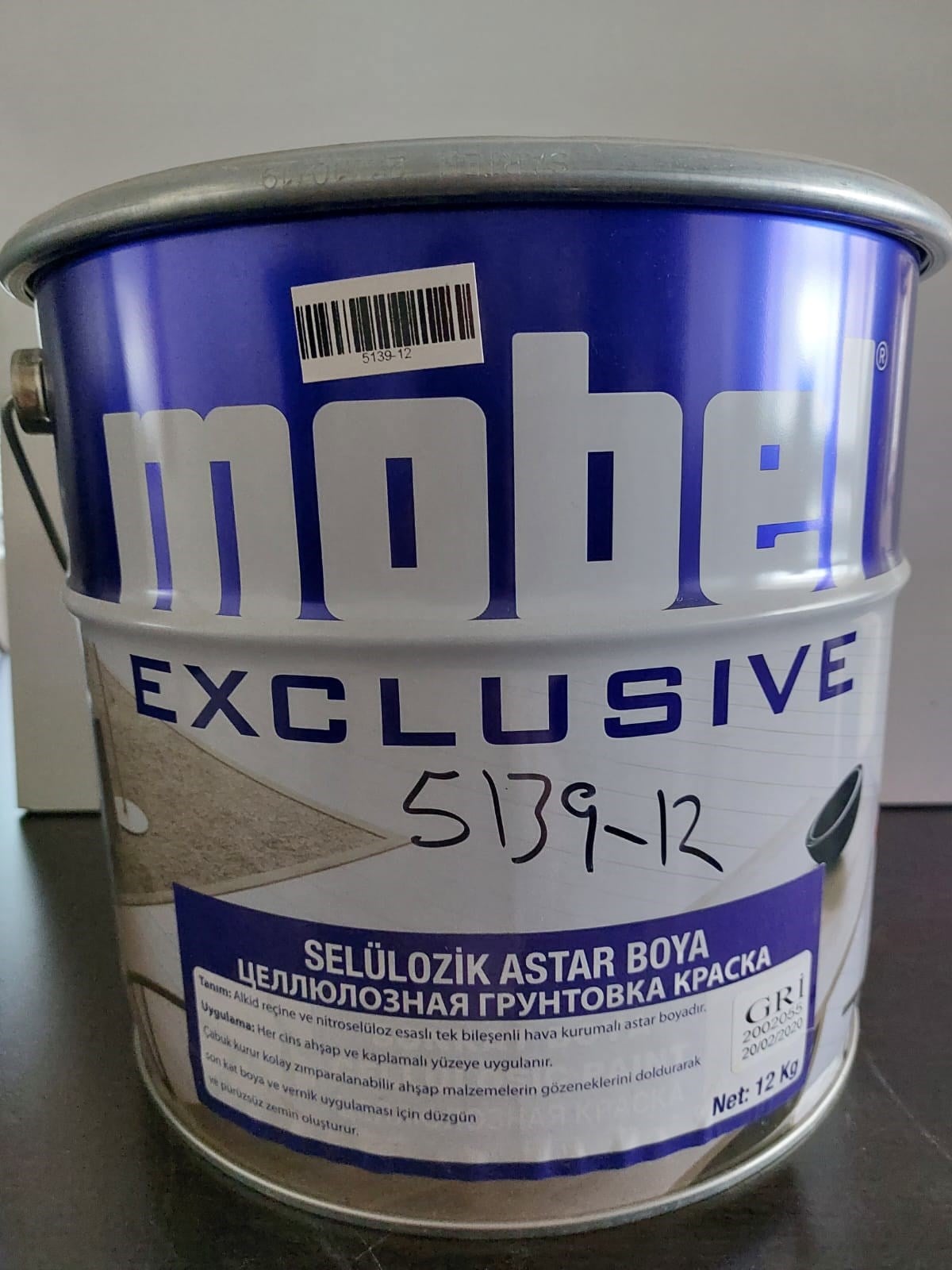 Ahşap BoyalarıMobel Selülozik Astar TNK