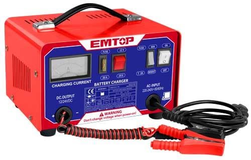 Akü Şarj/Takviye CihazlarıEmtop Akü Şarj Cihazı 12/24V - 9/4