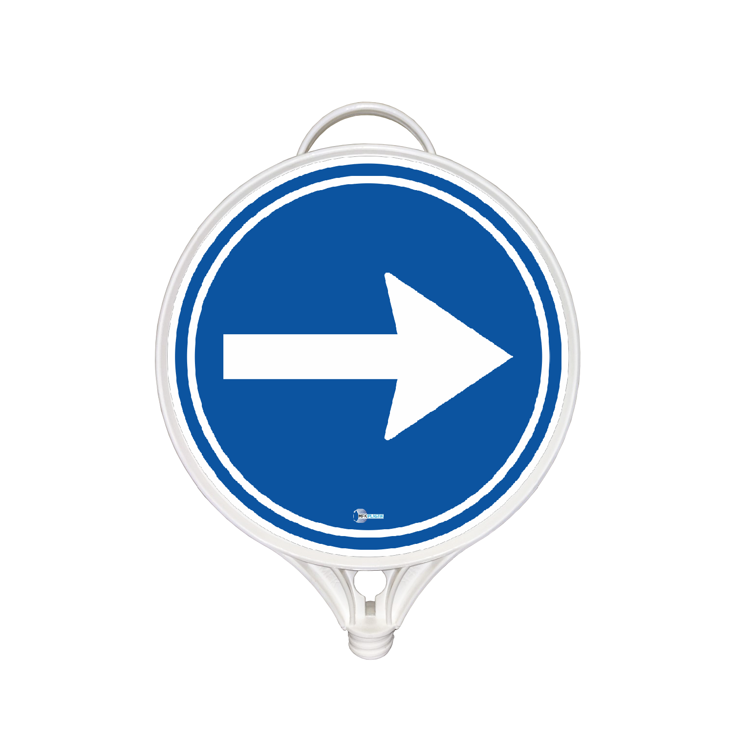 Alan KorumaMFK Sağa Mecburi Yön Tabelası Çift Taraflı