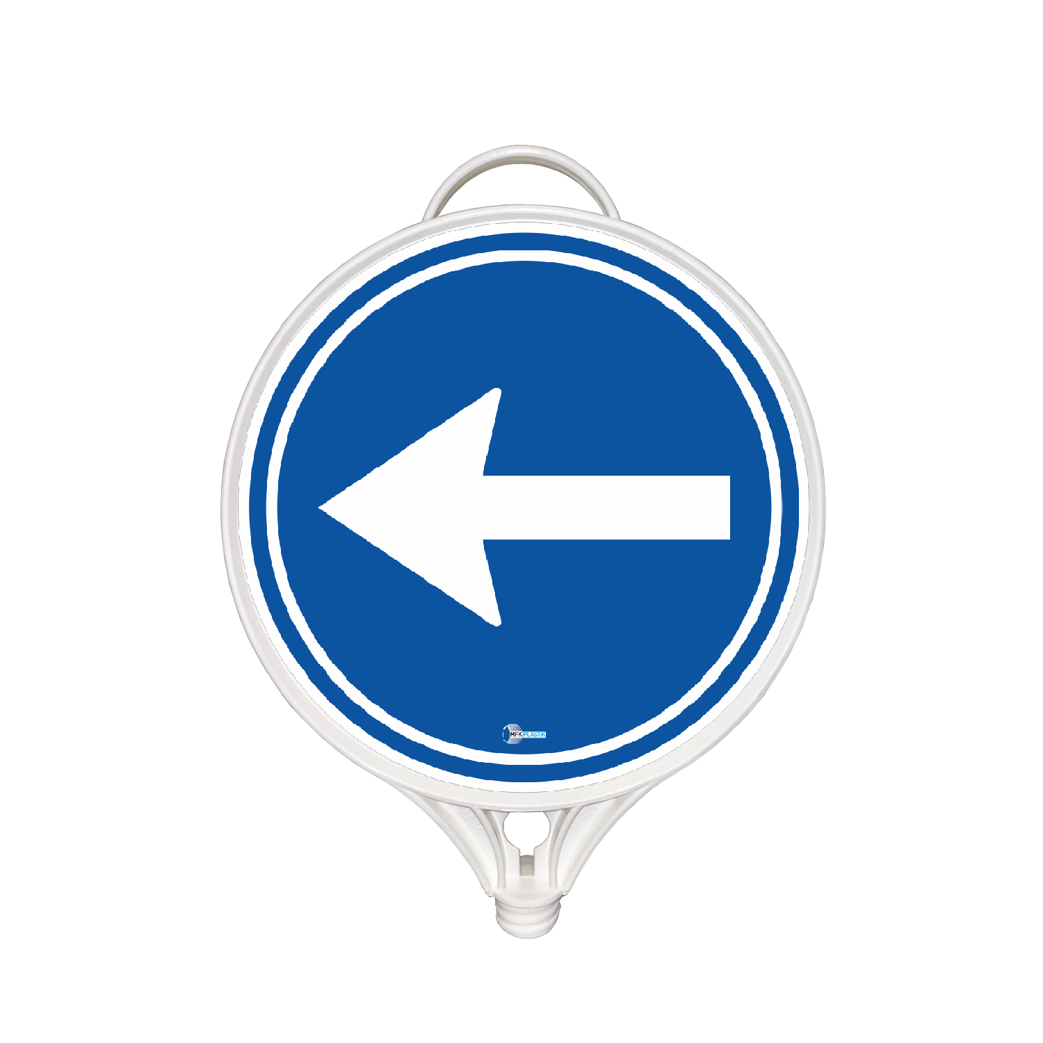 Alan KorumaMFK Sola Mecburi Yön Tabelası Çift Taraflı