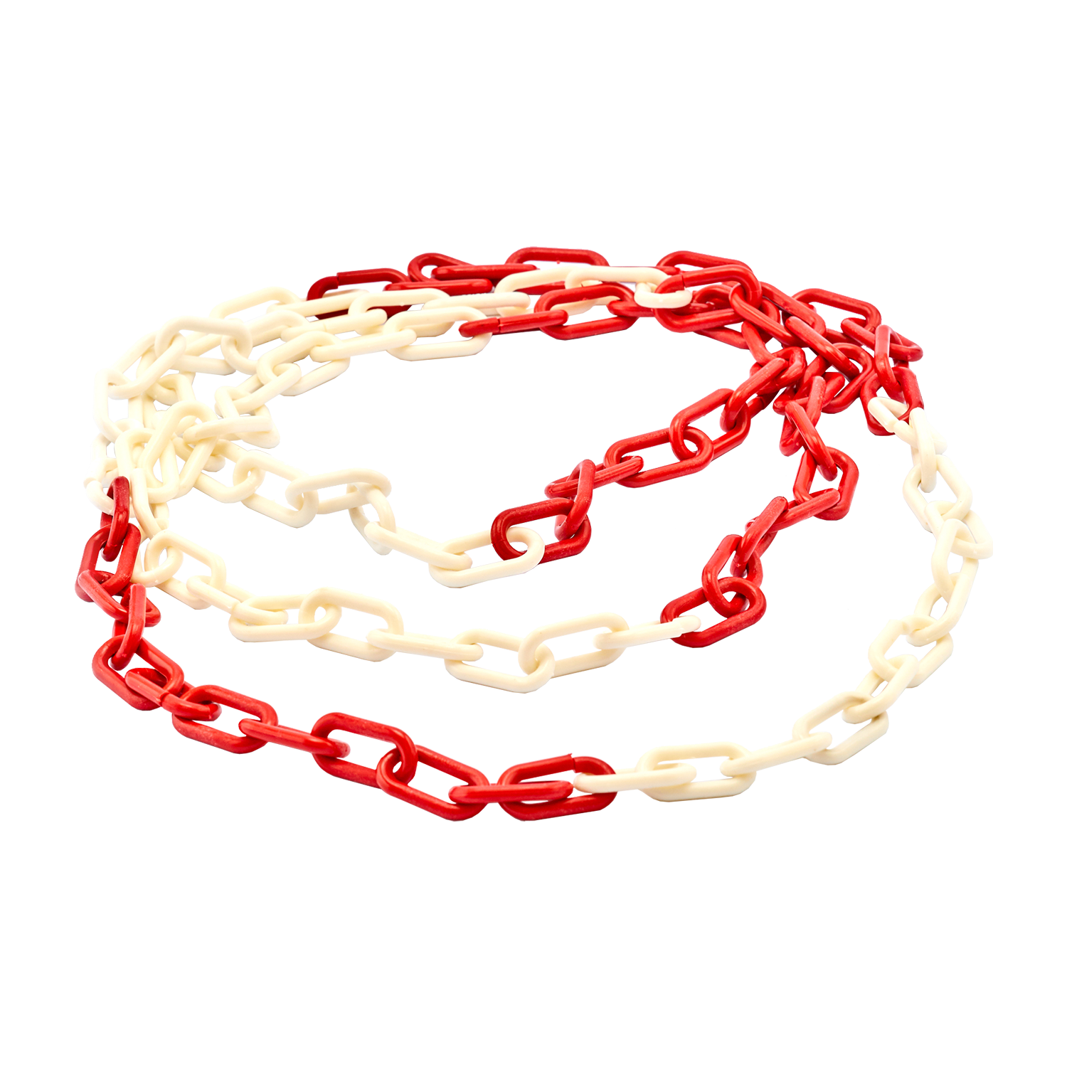 Alan KorumaMFK Zincir Plastik Kırmızı -Beyaz 8MM