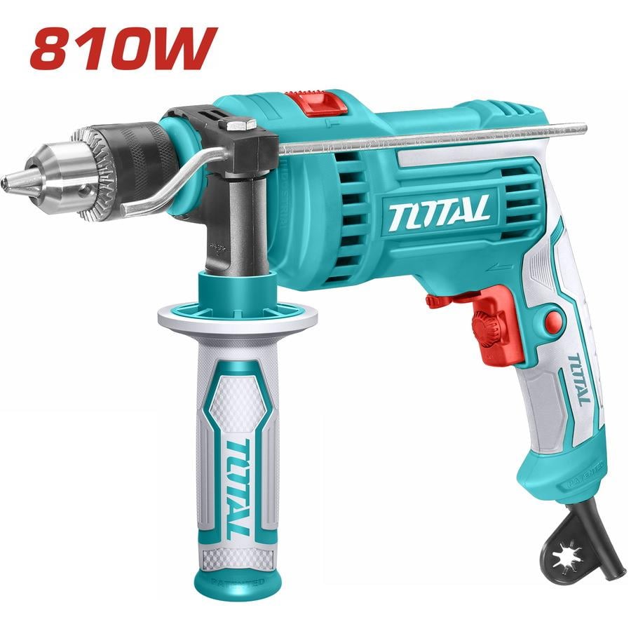 Alçıpan MatkabıTotal Matkap Darbeli (Alcipan) 13MM 0-2800 Rpm 810W