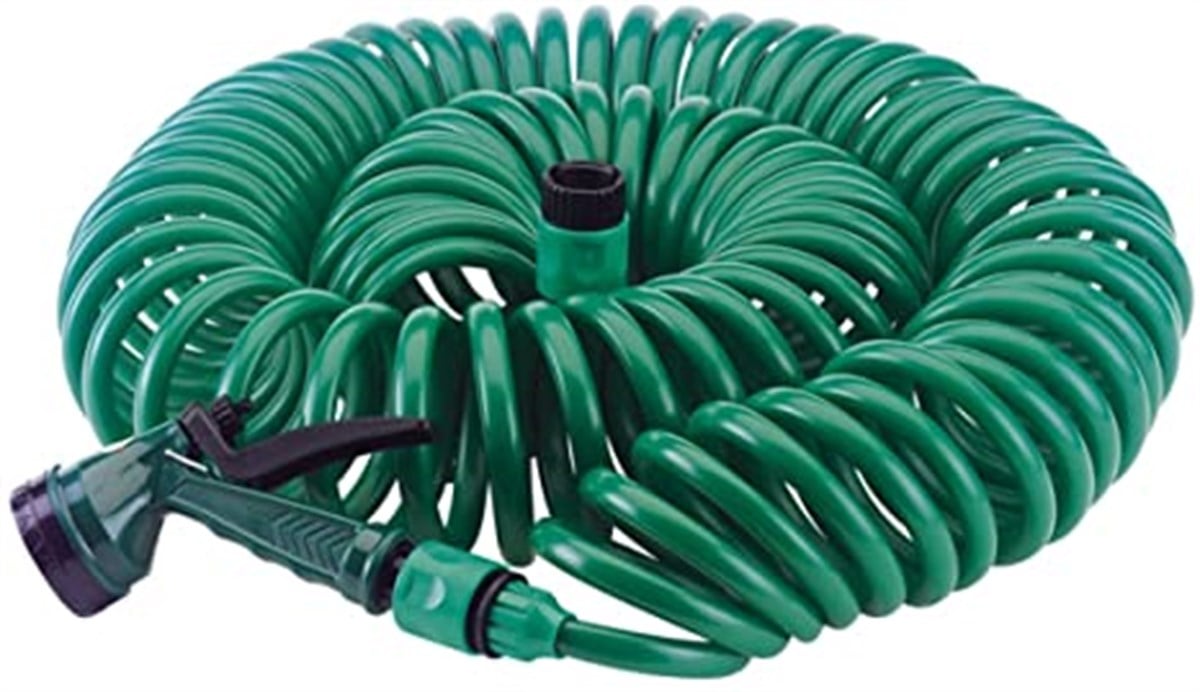 Bahçe SulamaDraper Hortum Spiral Tabancali 3/8 10M