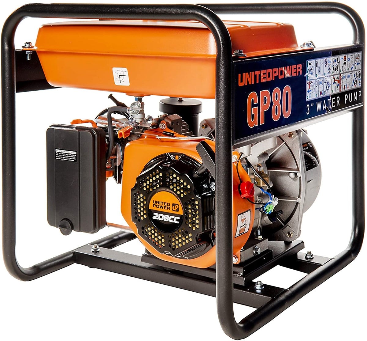 Benzinli Su MotorlarıUnited Power Su Motoru Benzinli 3''- 28MT 60Ton/Saat