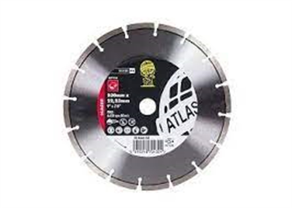 Beton/Seramik KesmeAtlas Elmas Disk Beton 22.23 Lazer