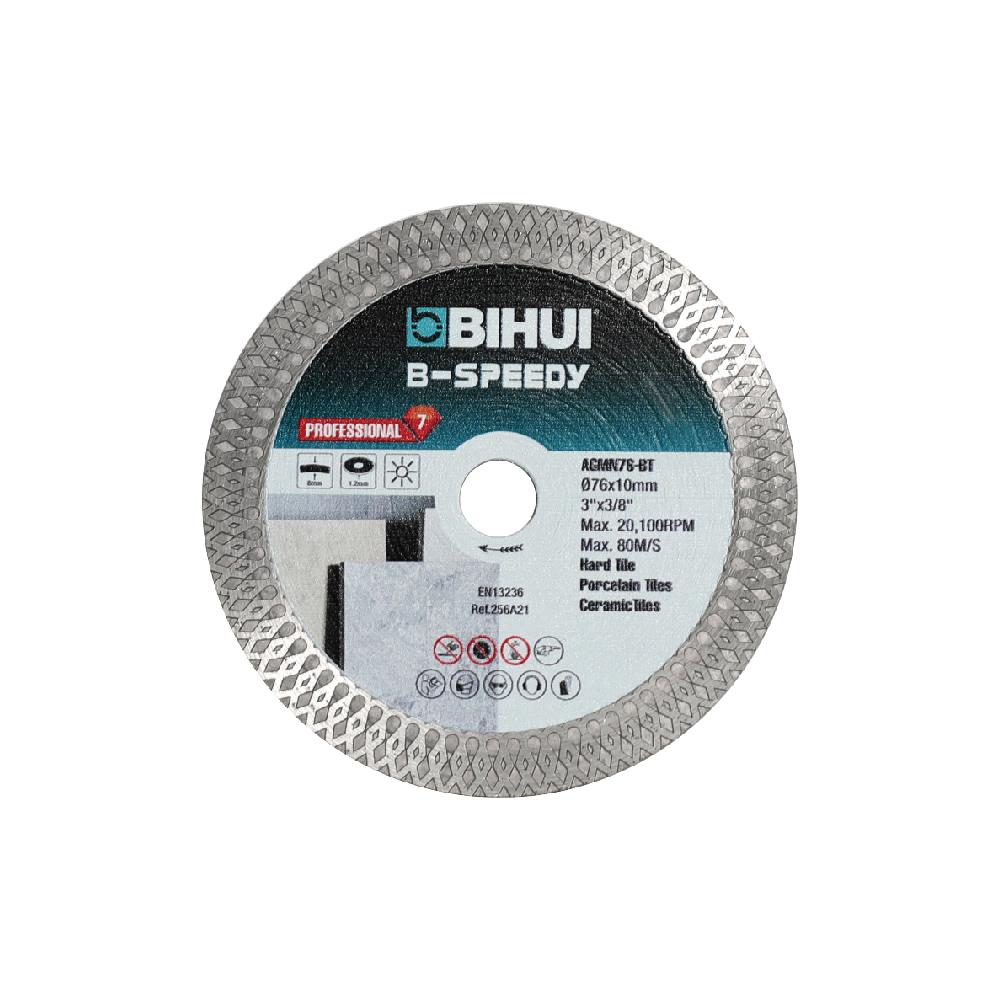 Beton/Seramik KesmeBihui Bıçak Elmas Kesici Turbo Mesh