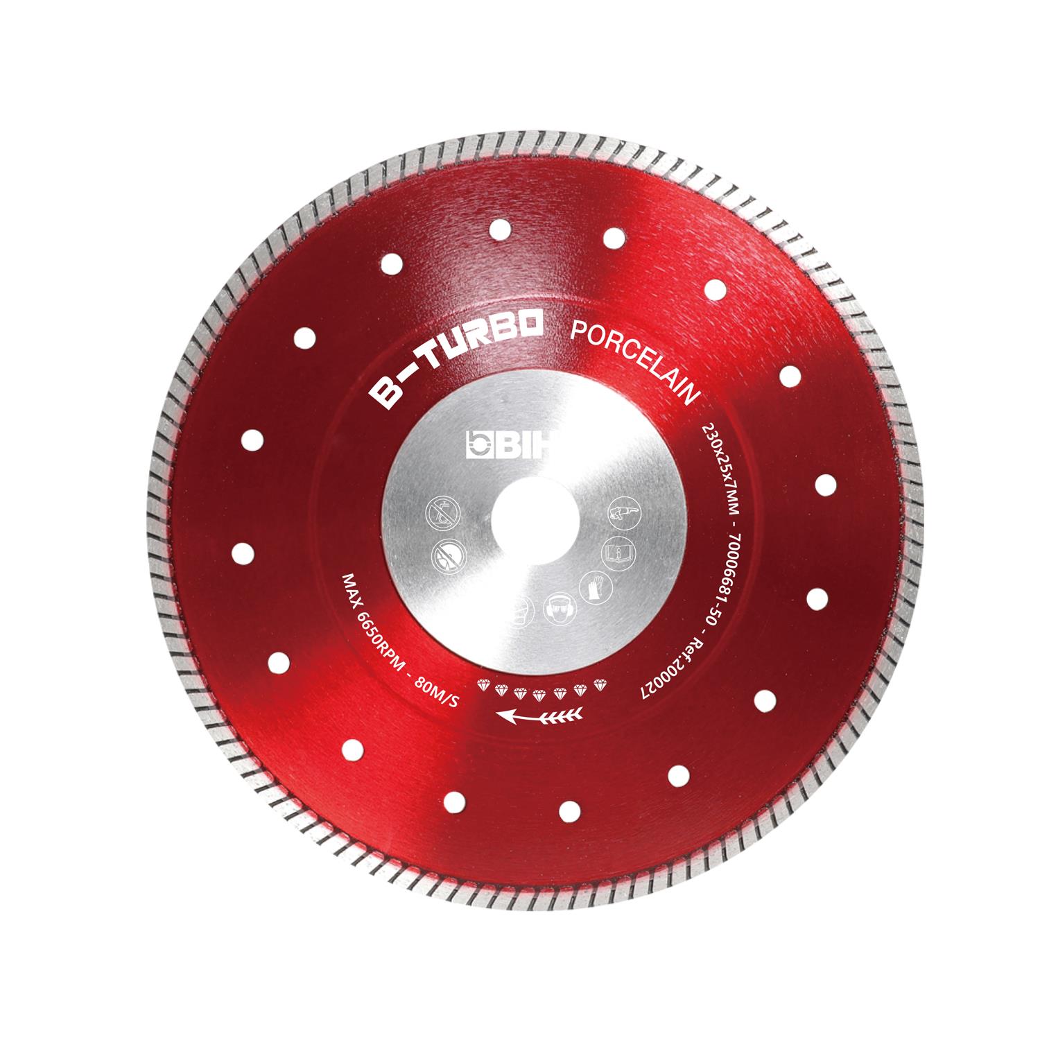 Beton/Seramik KesmeBihui Bıçak Seramik Elmas Sert Malzeme Turbo (Kuru)