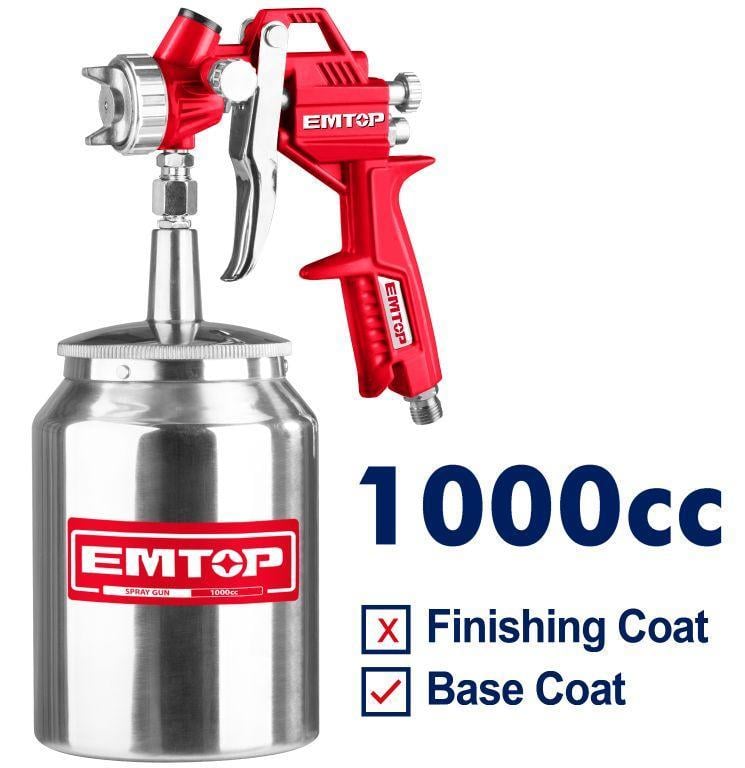 Boya Tabanca ve AksesuarlarıEmtop Boya Tabancası Altan Depolu 1.5Mm 1000CC