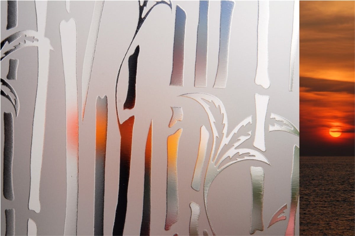 Cam/AynaDekorglass Dekoratif Cam 4MM Bambu (m2 fiyatıdır)