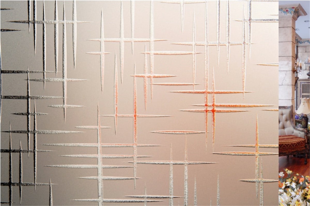 Cam/AynaDekorglass Dekoratif Cam 4MM Labirent (m2 fiyatıdır)