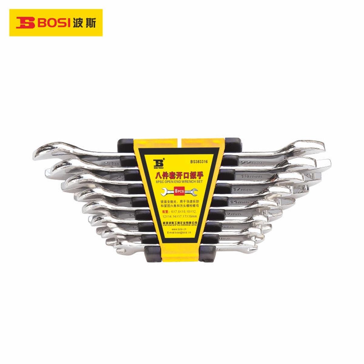 Çatal AnahtarBosi Anahtar Çatal 8 Parça 6MM-24MM