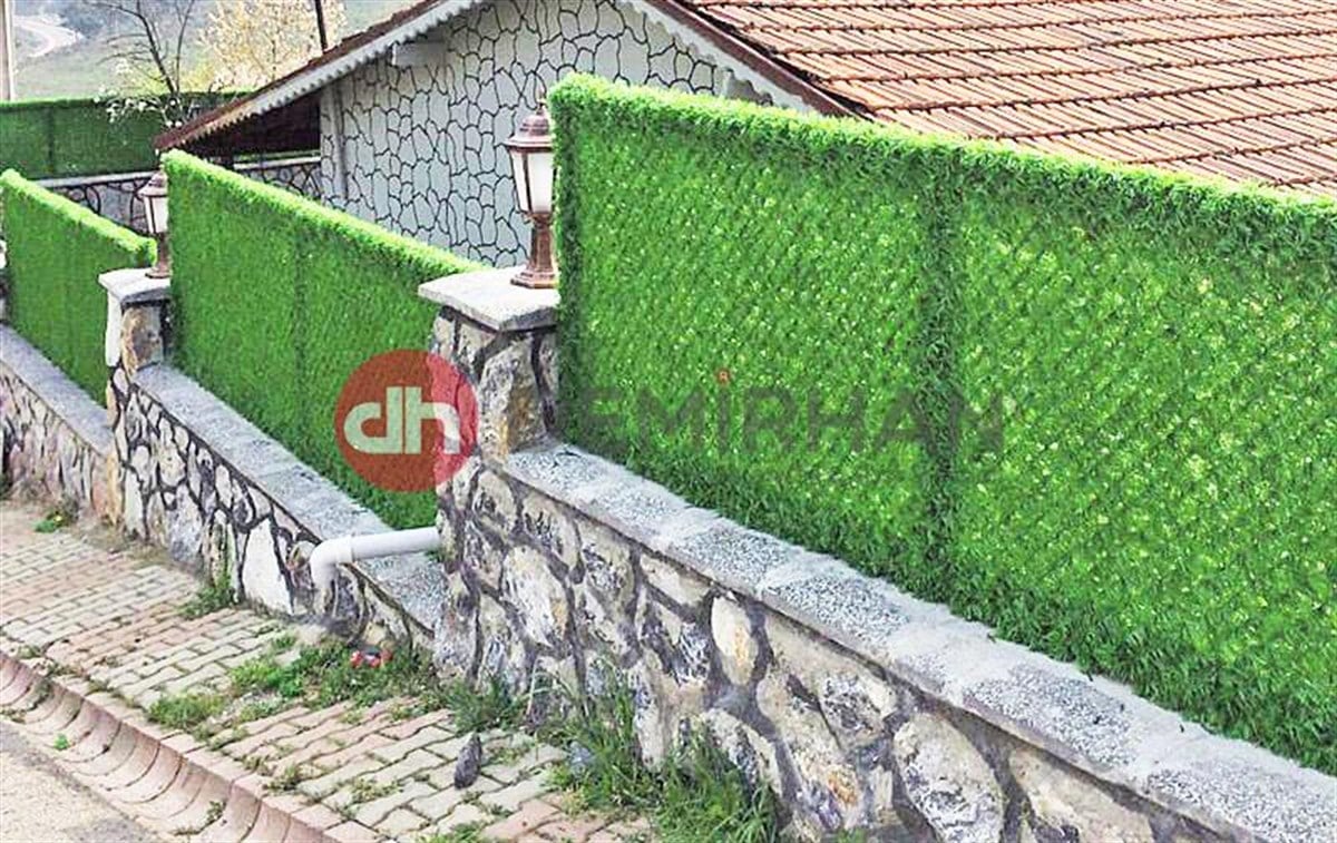 Çit ve BordürlerMax Çit Panel Dekoratif Çit Yeşil 100CMx10MT