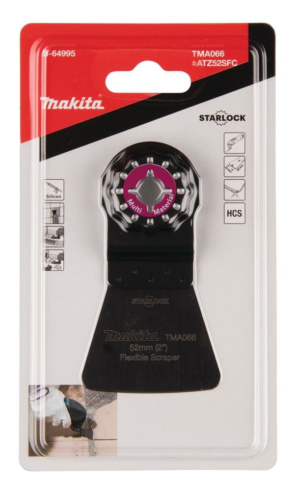 Çok Fonksiyonlu AksesuarlarıMakita Çok Fonksiyonlu Kazıyıcı Yedek Bıcak 52MM TMA019