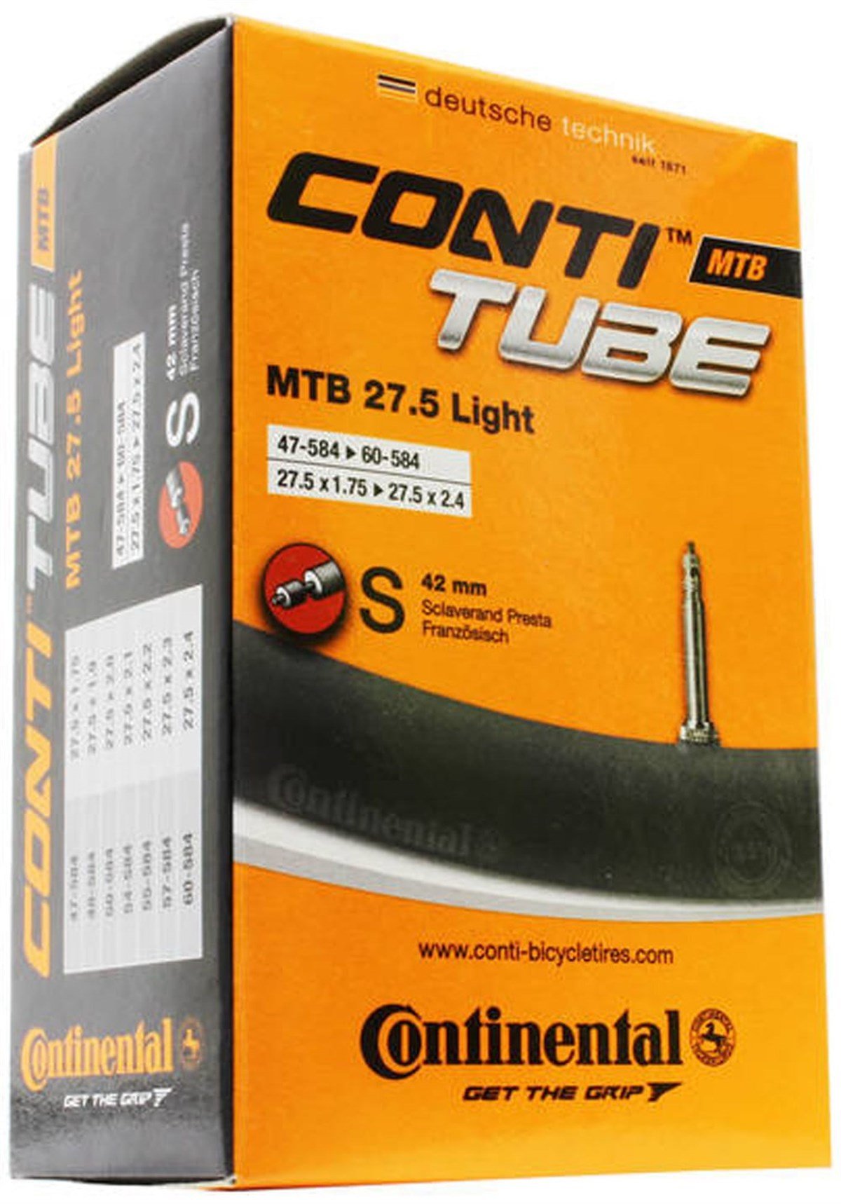 Continental Lastik Dağ İç 27.5X1.75/2.40 Sv 42MM