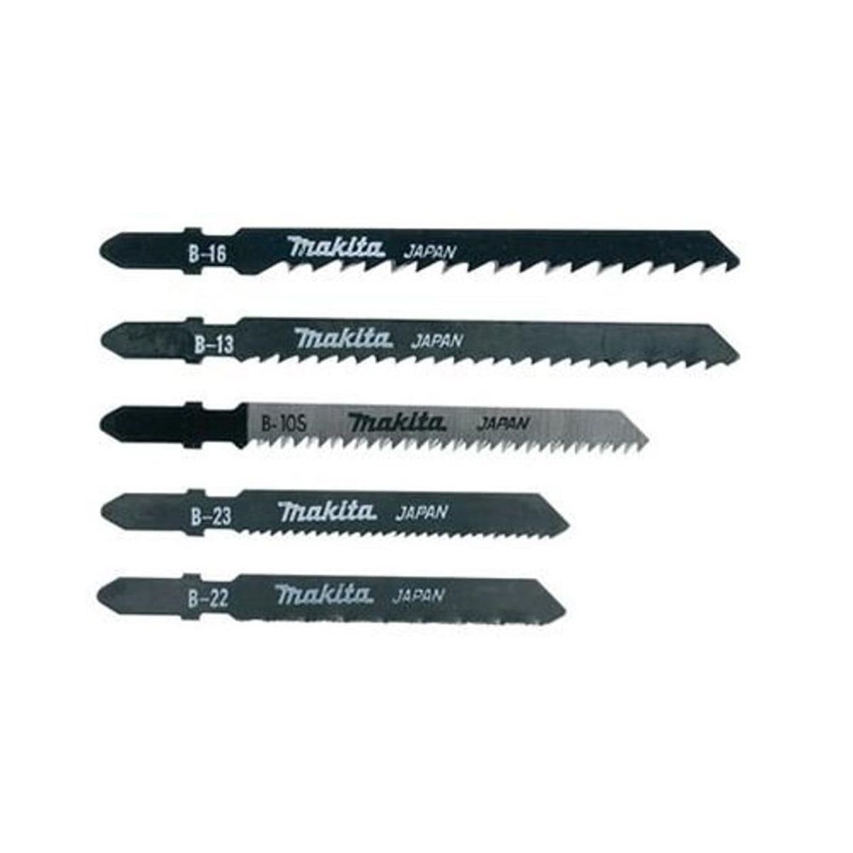 Dekupaj AksesuarlarıMakita Dekupaj Bıçağı Set T Tipi B:22-23-13-16-10
