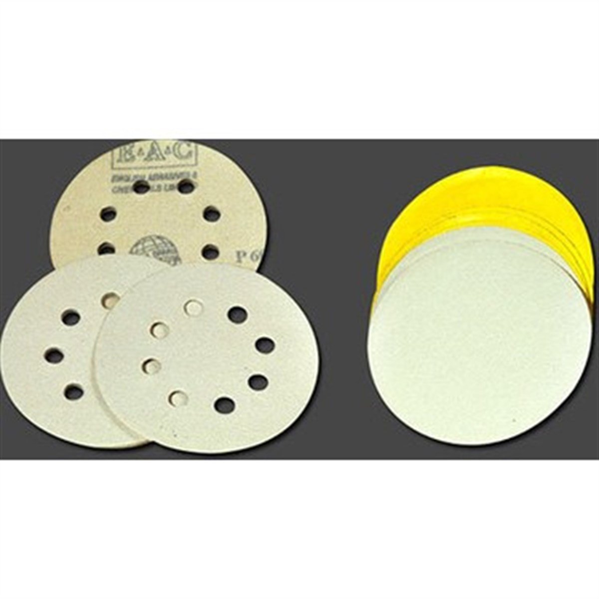 Disk ZımparaAtlas Zımpara Disk Velcro Düz  Mermer 115 mm