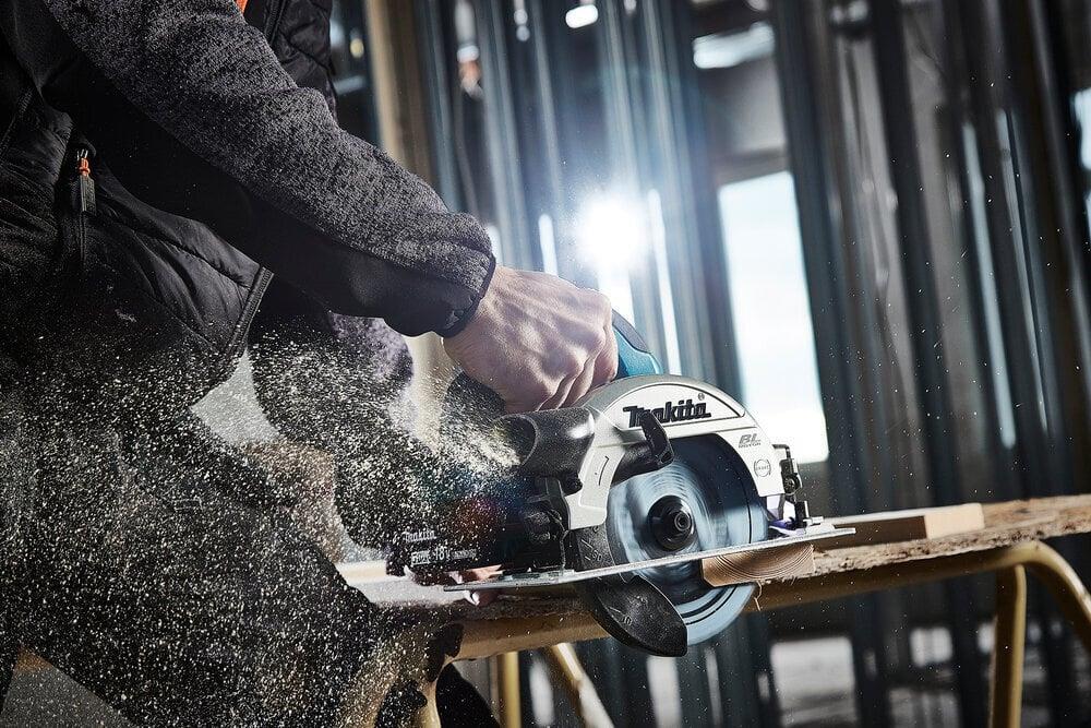 Elde TestereMakita Elde Daire Testere Akülü BL 165MM 18V (Sadece Alet+Çanta+Ray)