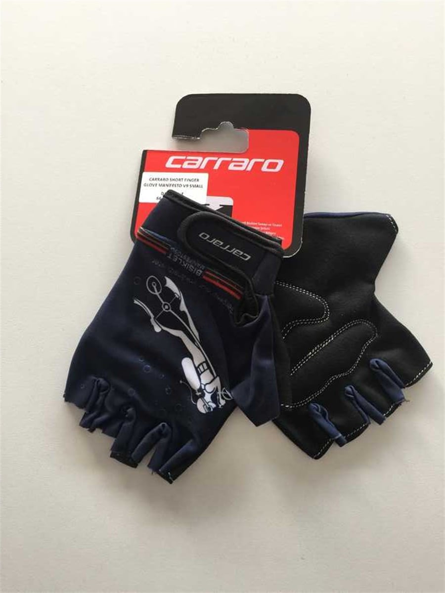 EldivenCarraro Kısa Parmak Eldiven Manifesto V9