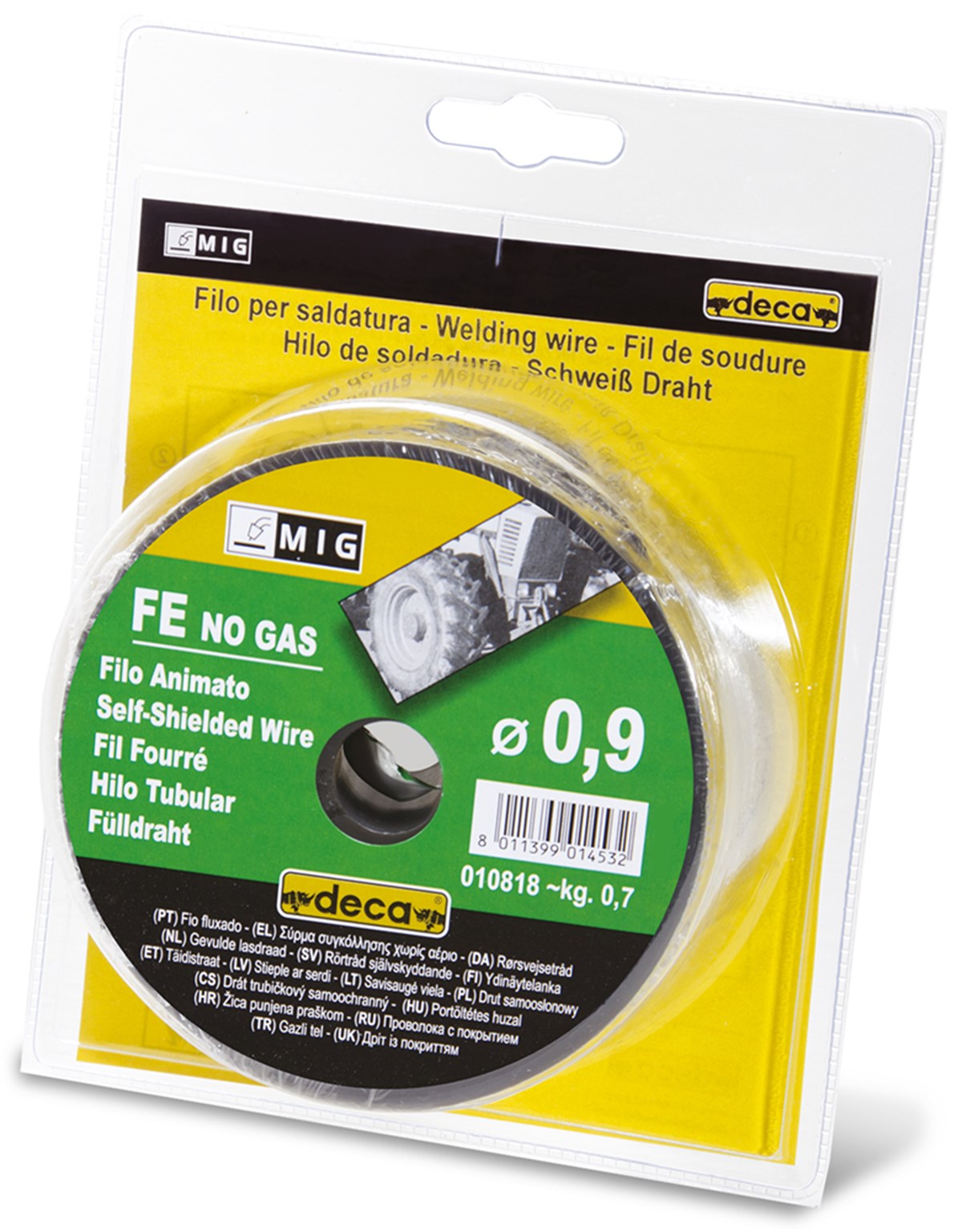 Elektrot/Tel/TozDeca Mig Kaynak Teli Kaplı