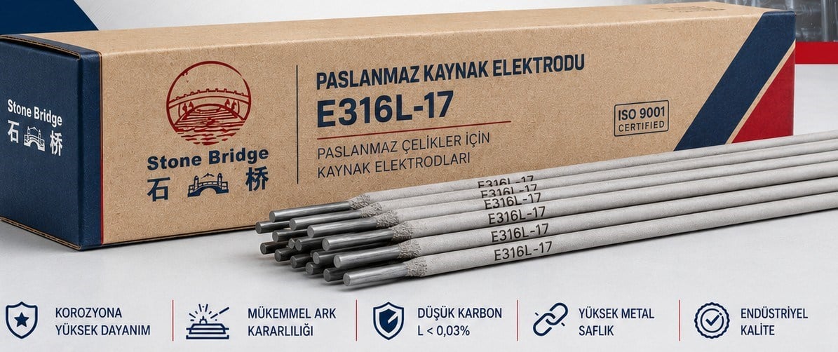 Elektrot/Tel/TozStone Bridge Paslanmaz Kaynak Elektrodu E316L-17