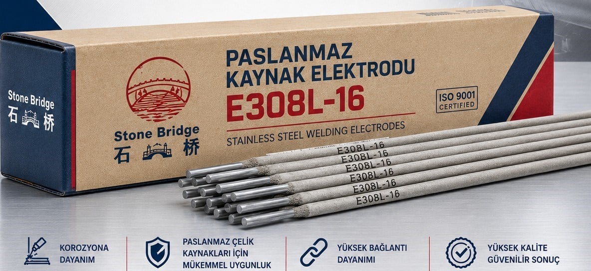 Elektrot/Tel/TozStone Bridge Paslanmaz Kaynak Elektrodu E308L-16