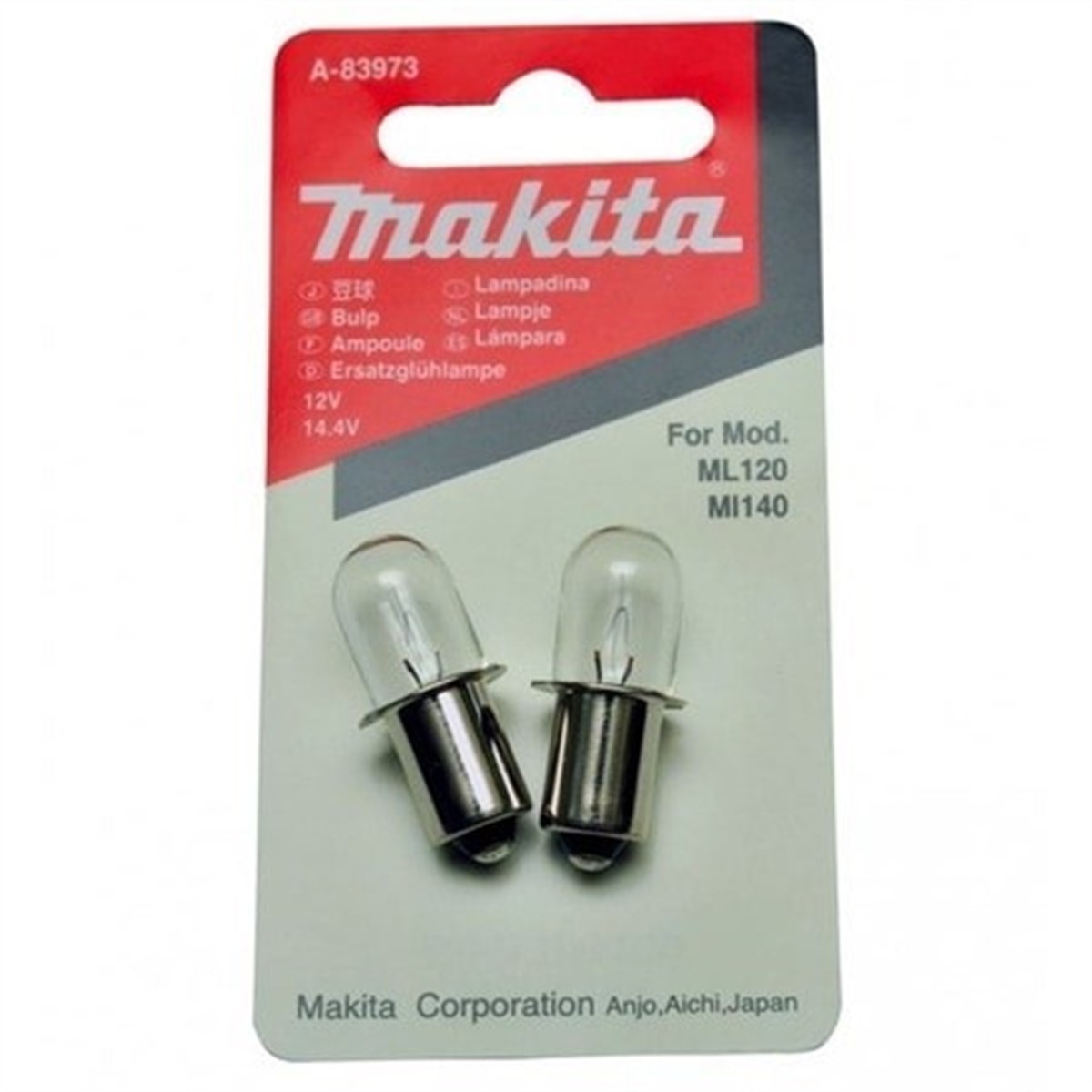 FenerlerMakita Ampül ML120/ML140 İçin