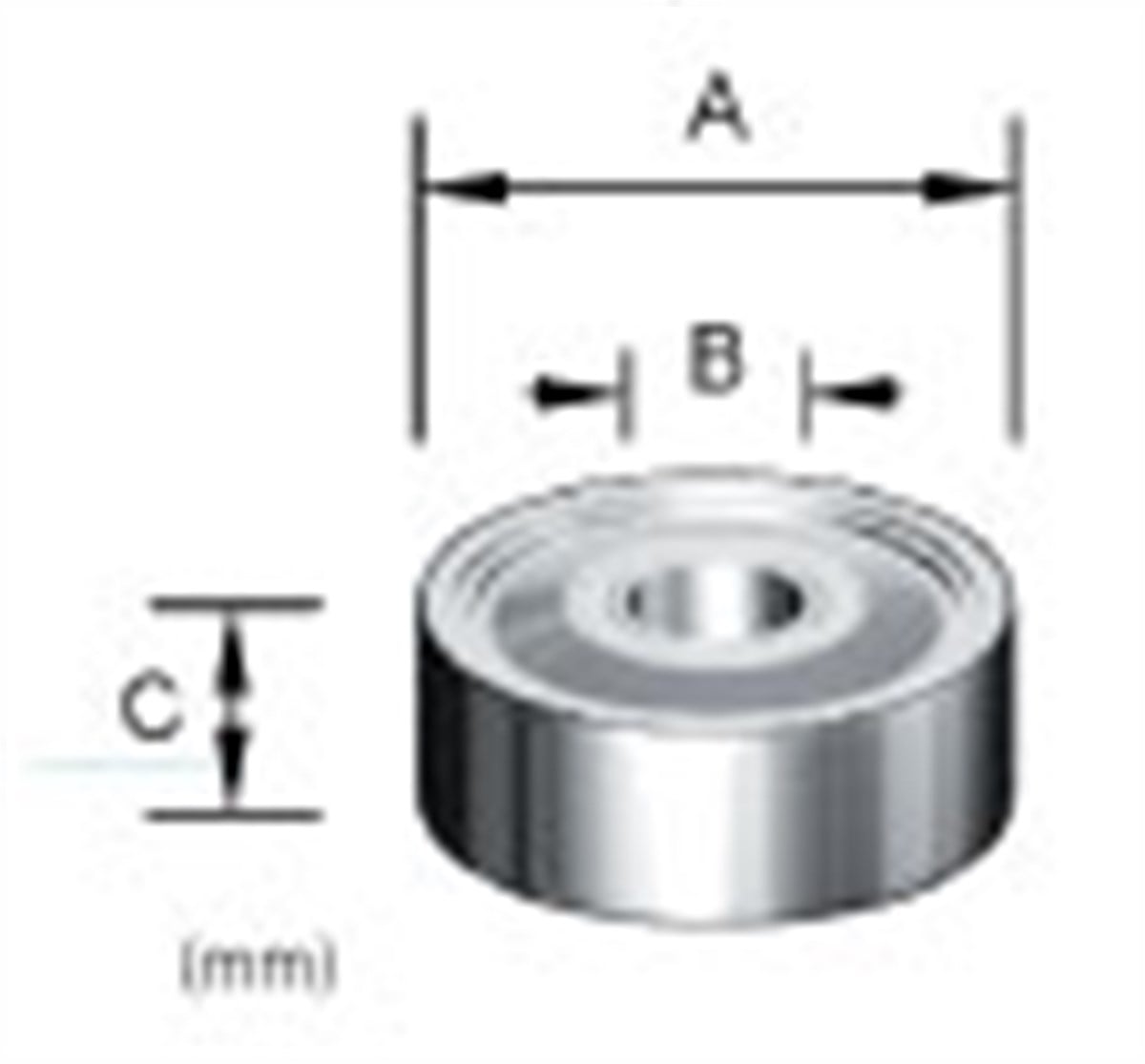 Freze AksamlarıMakita Rulman Ball Bearing 706031