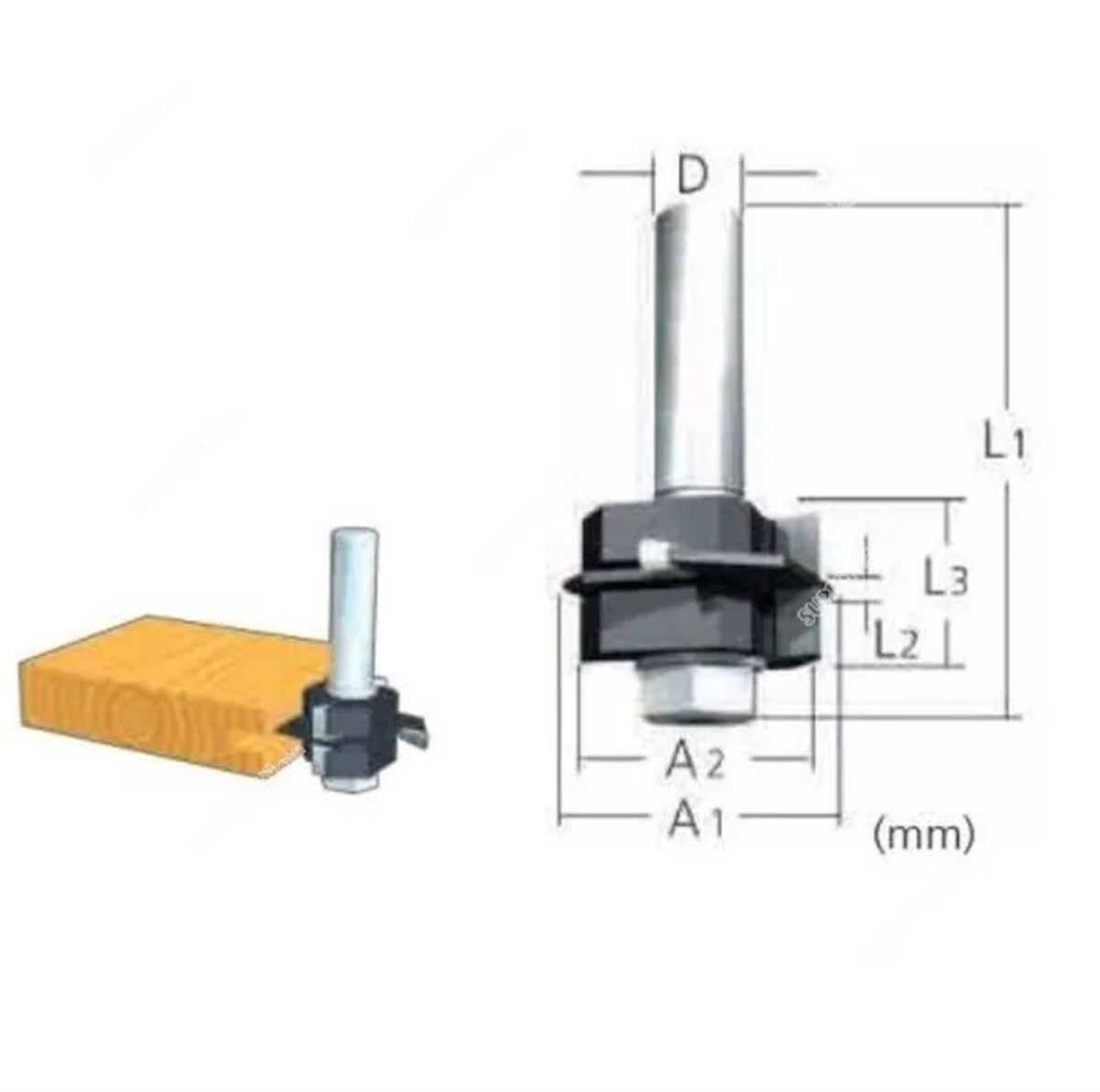 Freze UcuMakita  3601 B Boart Joint. Bit 38