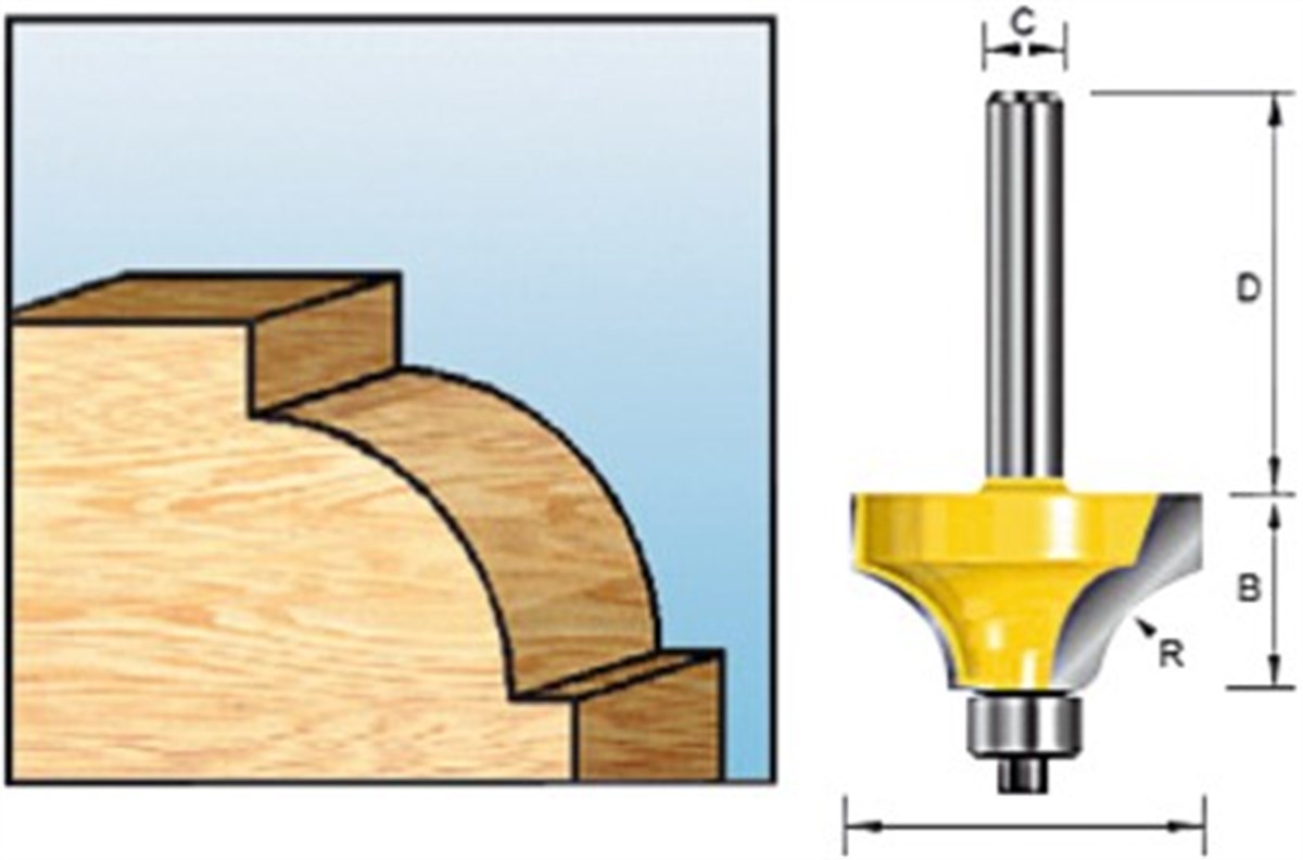 Freze UcuMakita Uç Freze Beading Bit 302281