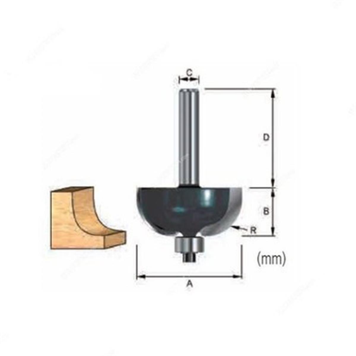 Freze UcuMakita Uç Freze Cove Bit Rulmanlı (3056210)