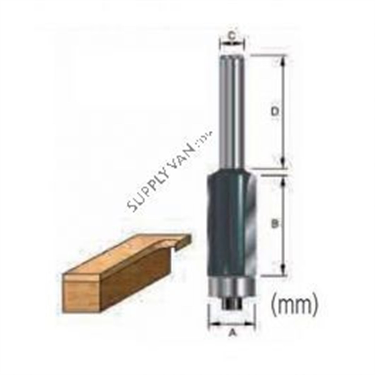 Freze UcuMakita Uç Freze Flush Trim Bit 150261