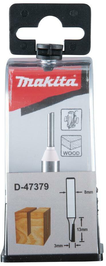 Freze UcuMakita Uç Freze Straight Bit 1 Flute D3 L13 S8