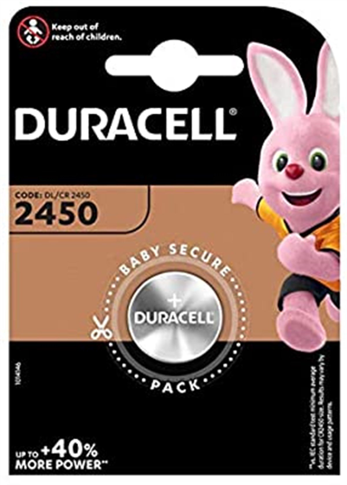 GenelDuracell Pil CR2450 3V