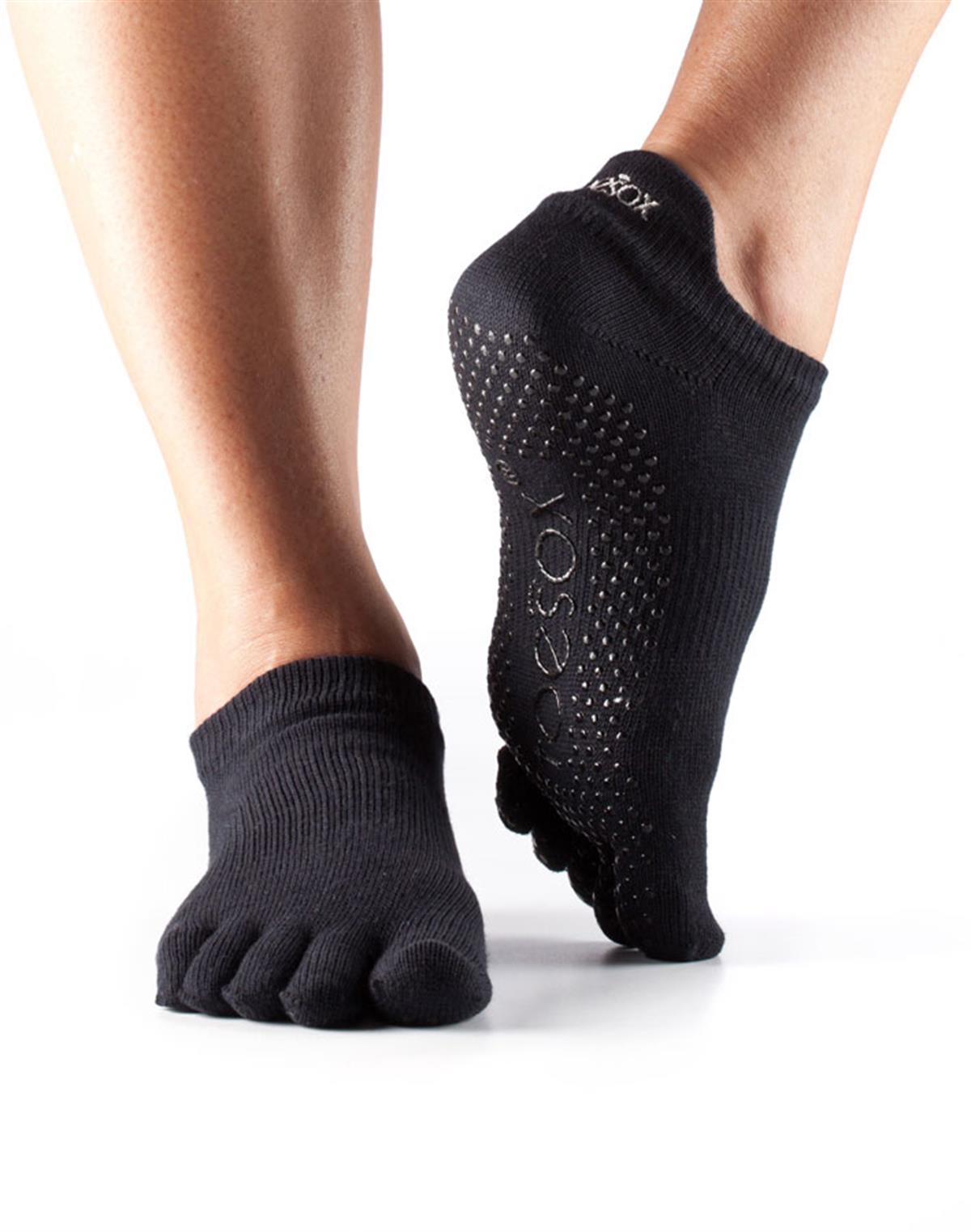 GiyimÇorap Low Rise Full Toe Siyah