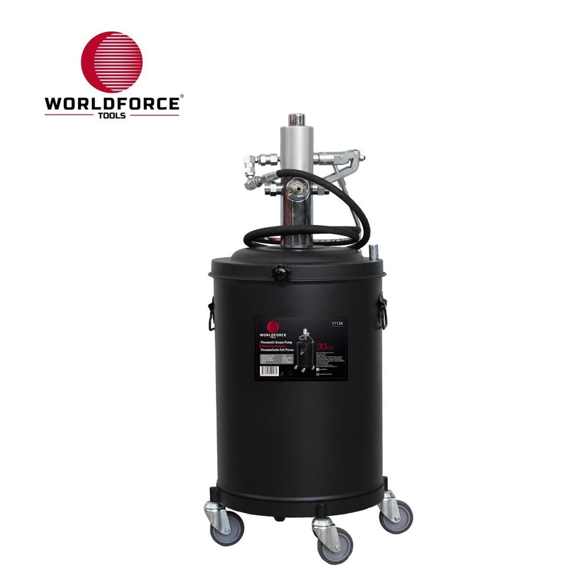 Gres PompalarıWorldforce Gres Pompası Havalı 6-8 Bar 30 KG