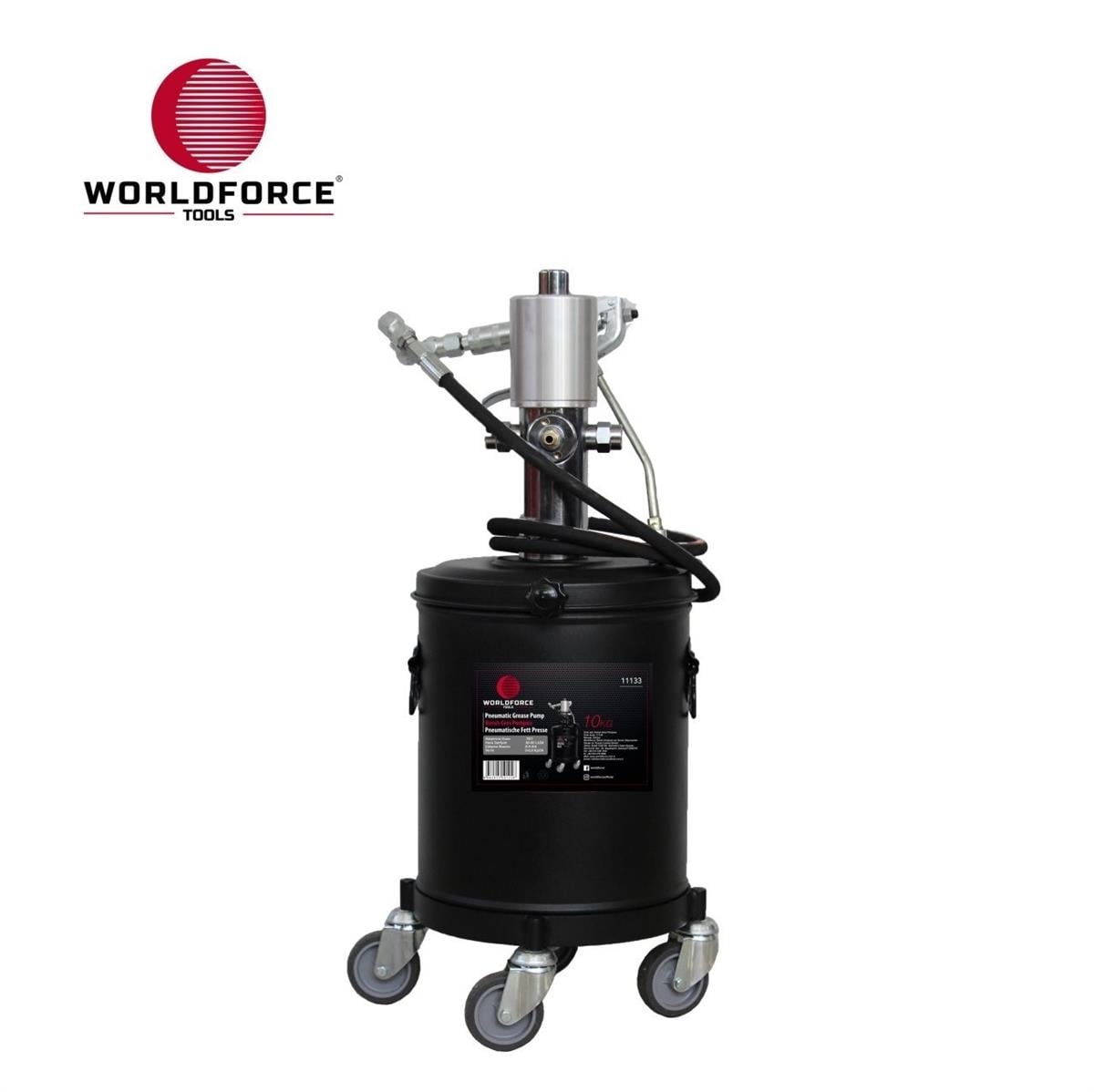Gres PompalarıWorldforce Gres Pompası Havalı 6-8 Bar 10 KG
