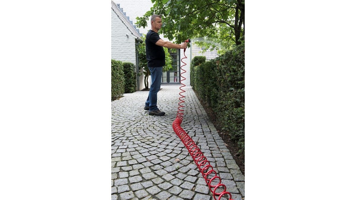 HortumKreator Bahçe Sulama Hortumu Spiral 15M Set