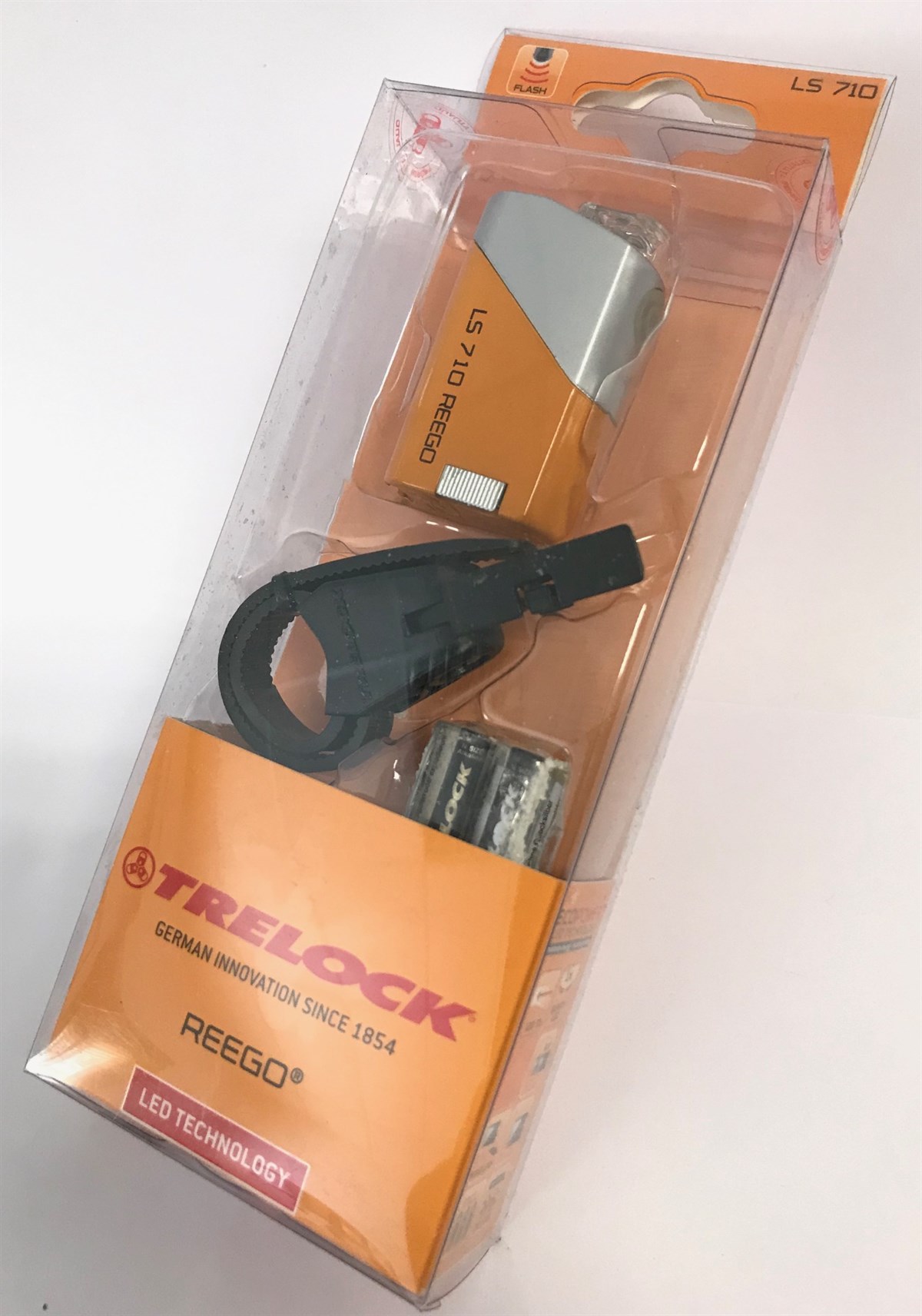 Işık ve FarTrelock Arka Işık LS710 Reebo Çakar Stop Turuncu (Pil Dahil)