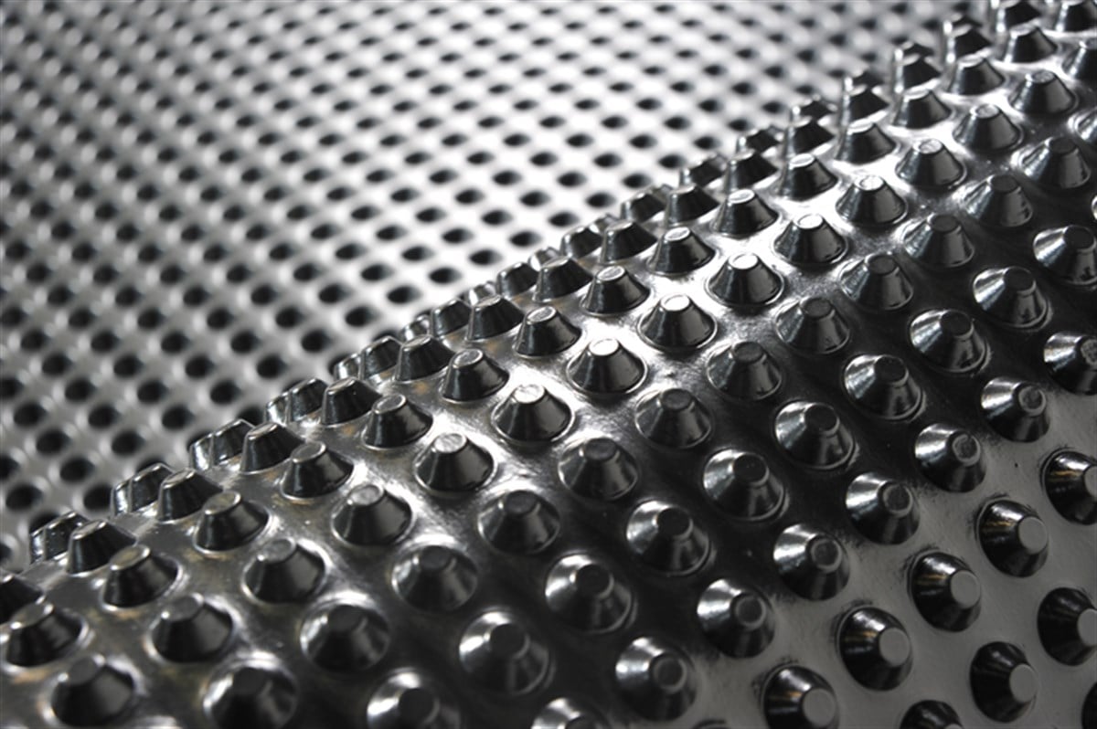 İzolasyonÇukurova  Temel Su Yalıtım Levhası ( Drain ) 2Mtx20 Mt