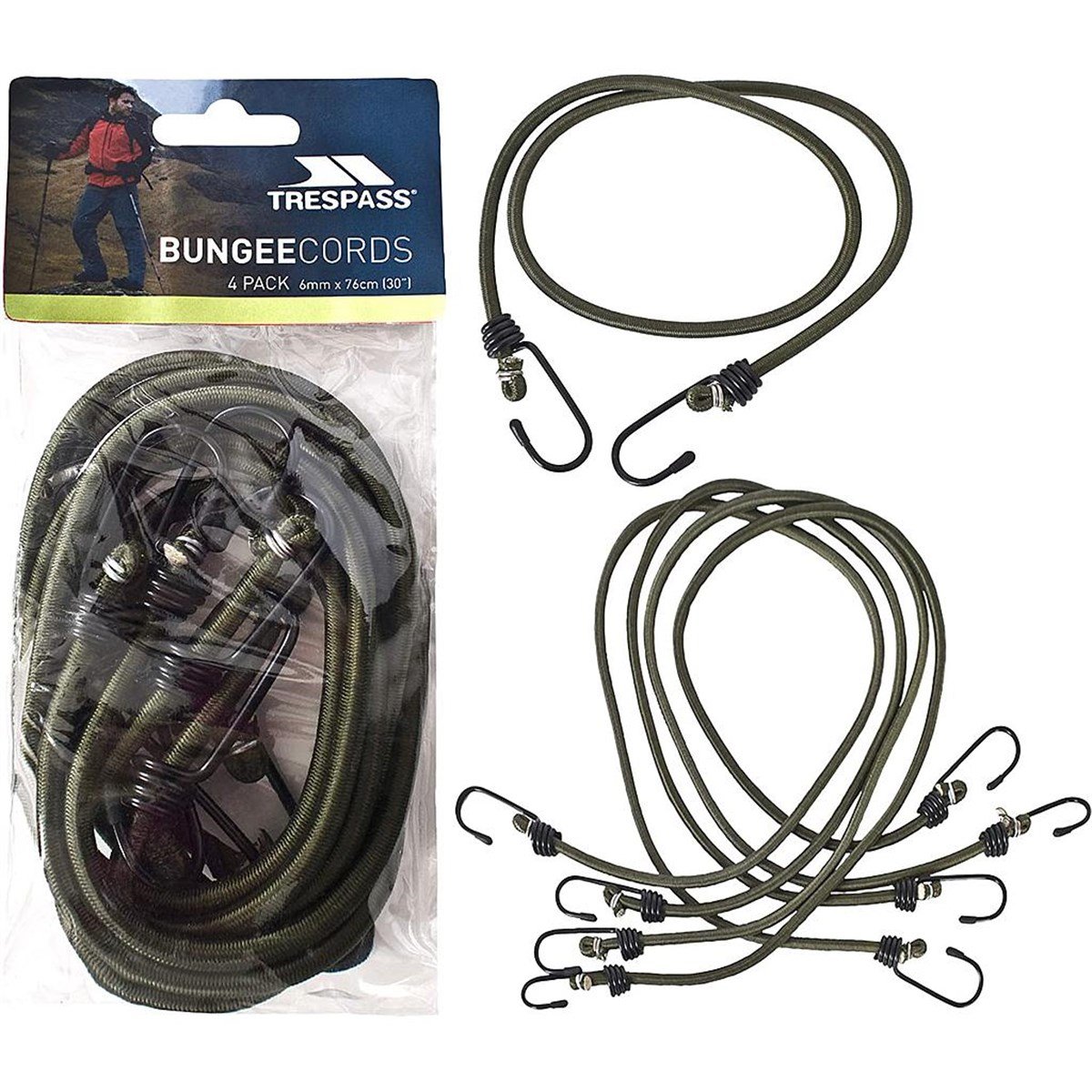 KampLastik Kayış Bungee Cord (4Adet/Paket)